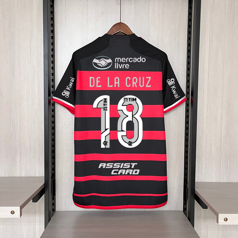 CAMISETA FLAMENGO I TODOS LOS PATROCINADORES 24/25 HOMBRE