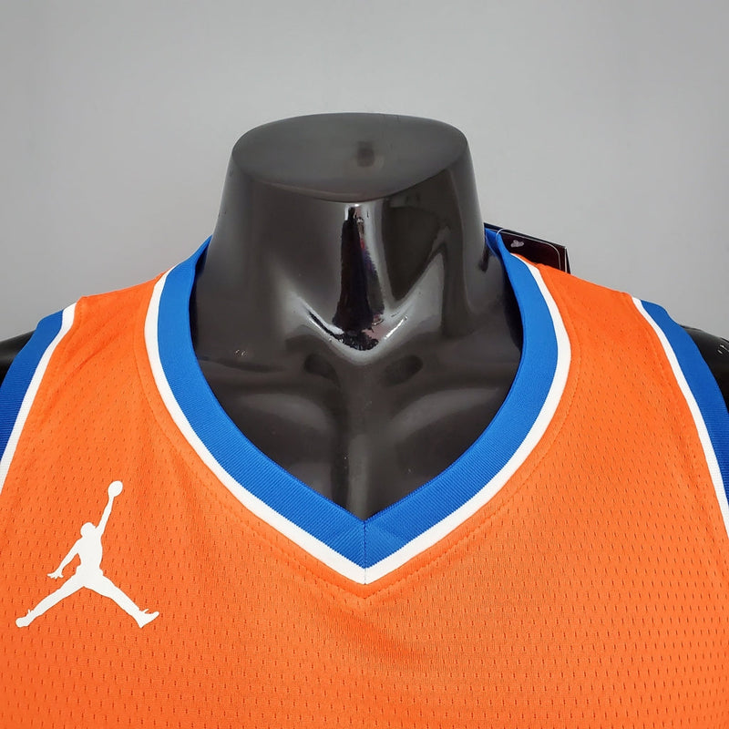 Regata NBA Oklahoma City Thunder Masculina - Laranja