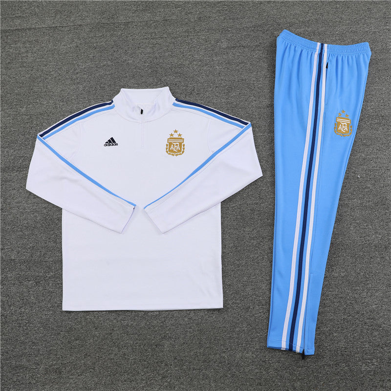 Chaqueta de Entrenamiento Argentina 24/25 - Blanca.