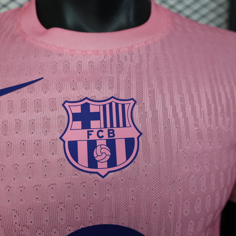 CAMISETA BARCELONA ROSA 25/26 HOMBRE (VERSIÓN JUGADOR)