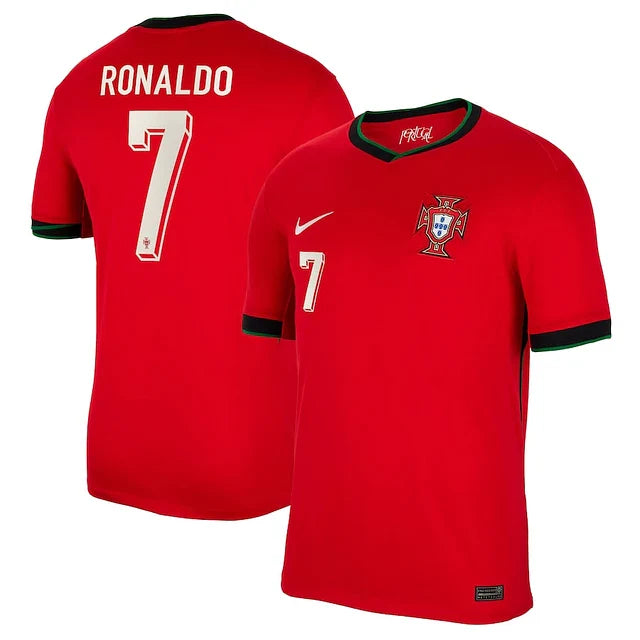 CAMISETA PORTUGAL 24/25 I - ROJA - RONALDO