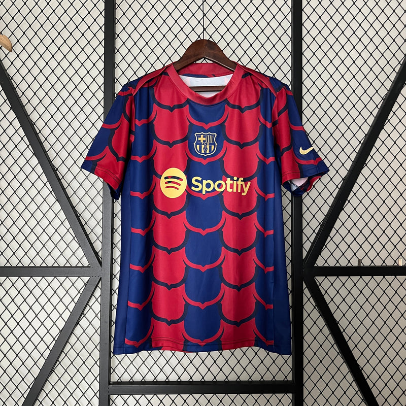 CAMISETA BARCELONA CALENTAMIENTO  I 24/25 HOMBRE