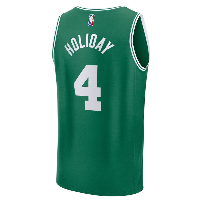 Camiseta NBA masculina de los Boston Celtics 22/23 Green Swingman - Edición Icon.