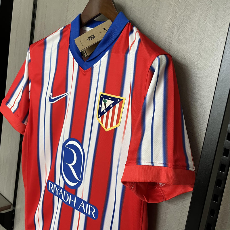 CAMISETA ATLÉTICO DE MADRID I 24/25 - ROJA Y BLANCA