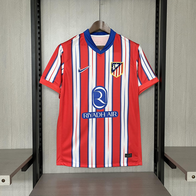 CAMISETA ATLÉTICO DE MADRID I 24/25 - ROJA Y BLANCA