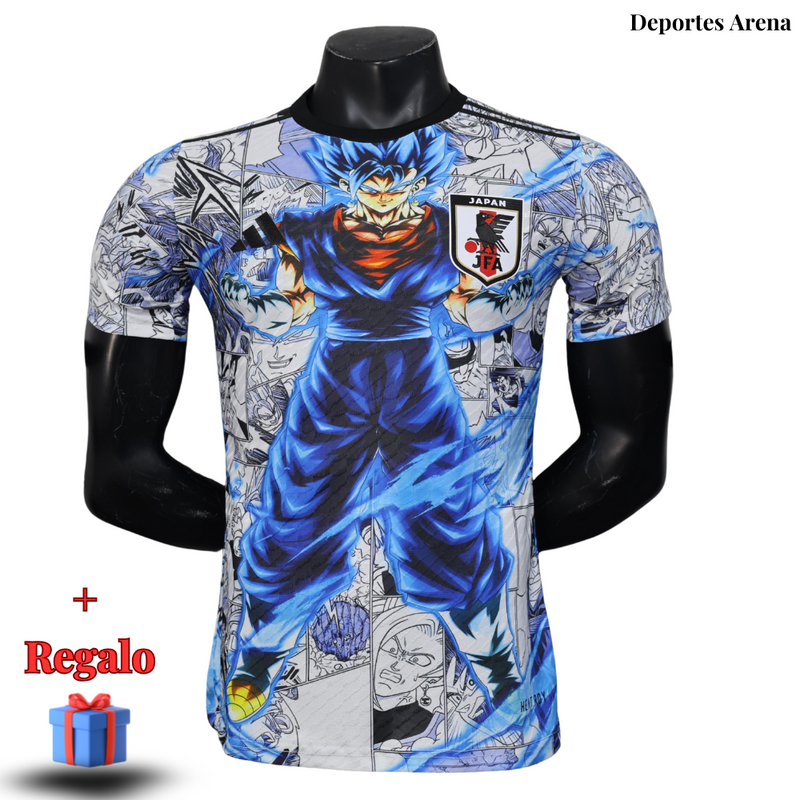 CAMISETA JAPÓN 24/25- DRAGON BALL GOKU AZUL (VERSIÓN JUGADOR)