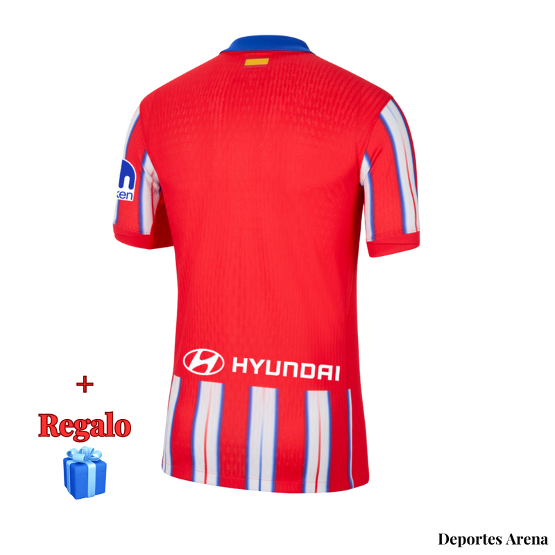 CAMISETA ATLÉTICO DE MADRID I 24/25 - ROJA Y BLANCA