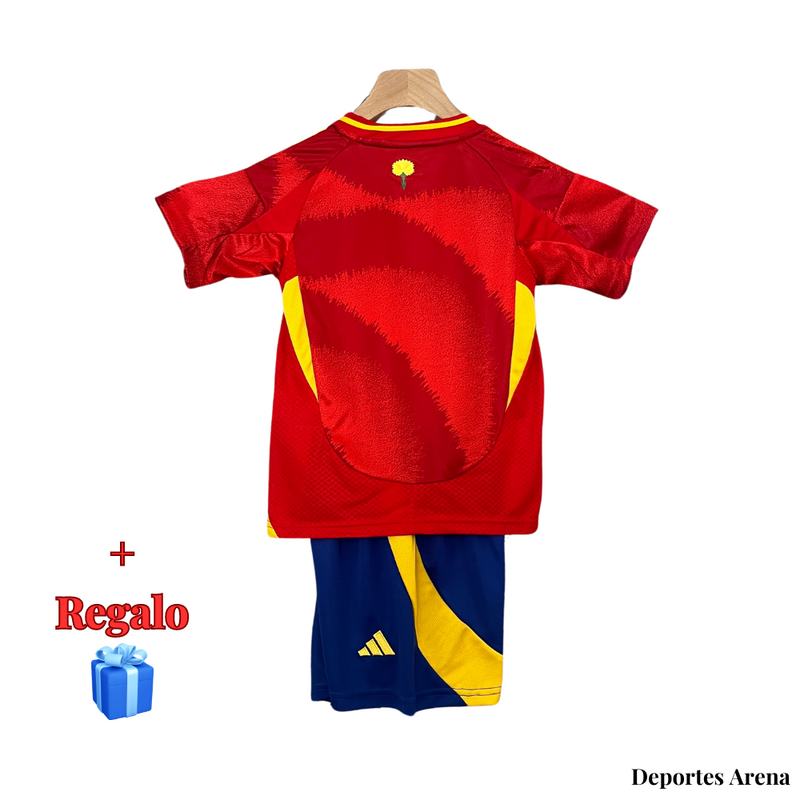 KIT ESPAÑA I EURO 2024 CONJUNTO INFANTIL