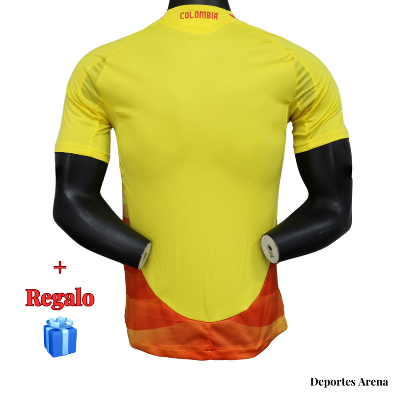 CAMISETA COLOMBIA I COPA AMÉRICA 2024 HOMBRE (VERSIÓN JUGADOR)