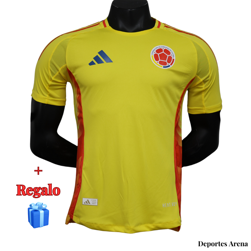 CAMISETA COLOMBIA I COPA AMÉRICA 2024 HOMBRE (VERSIÓN JUGADOR)