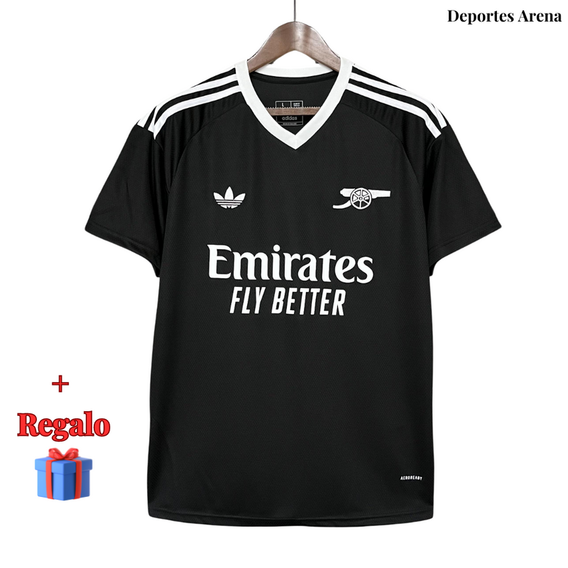 CAMISETA ARSENAL NEGRO ESPECIAL 24/25