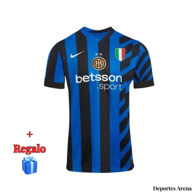 CAMISETA INTER DE MILÁN I 24/25 - AZUL Y NEGRO