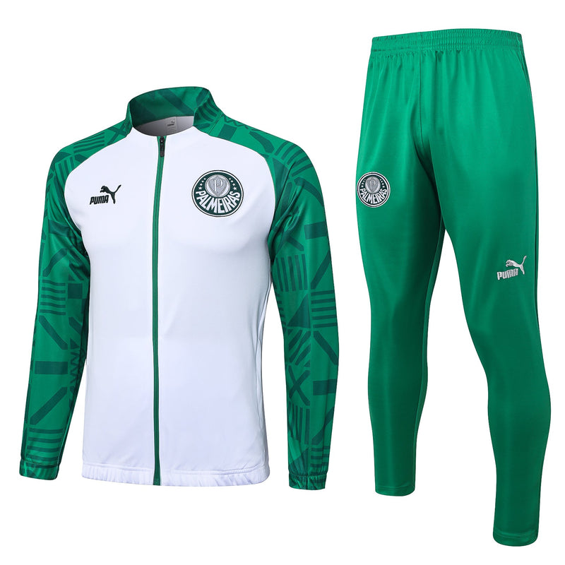 Chaqueta de Entrenamiento Palmeiras 23/24 Verde con Cremallera.