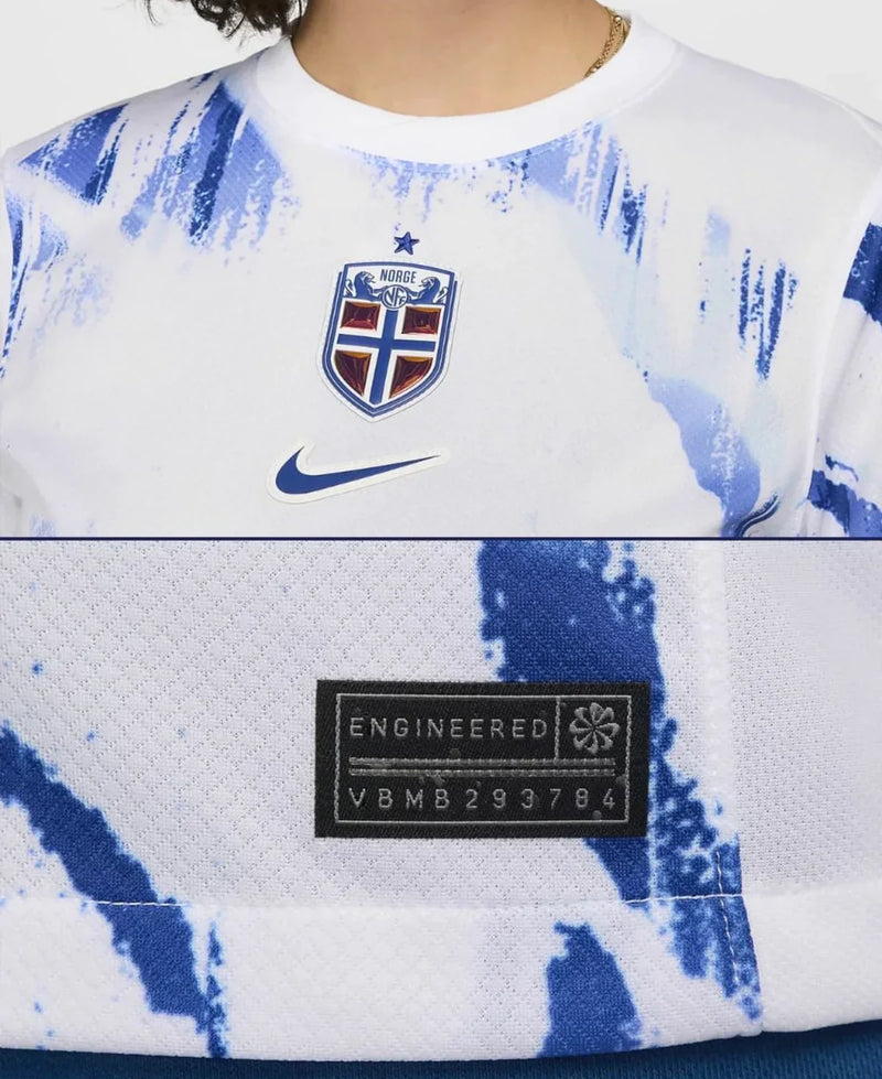 CAMISETA SELECCIÓN NORUEGA 24/25 - BLANCO Y AZUL