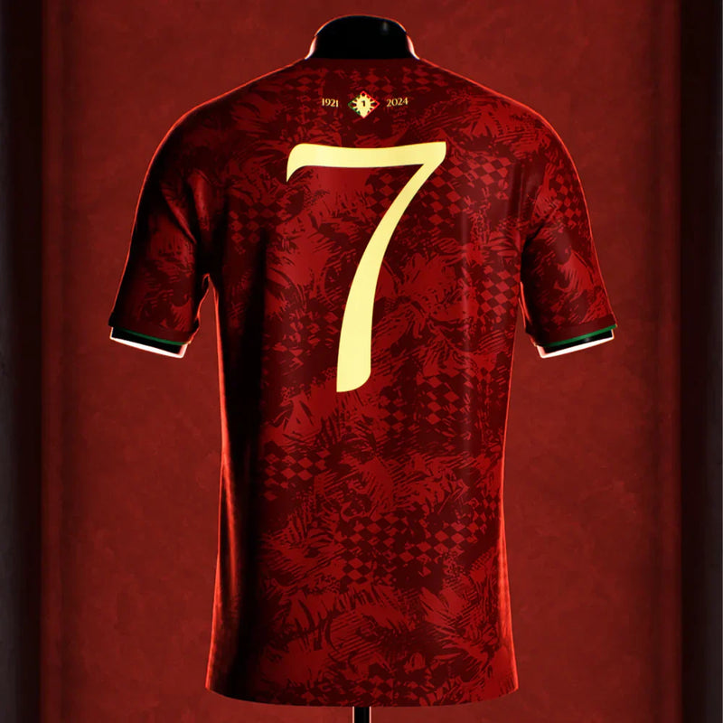 CAMISETA SELECCIÓN PORTUGAL THE SIU CR7 EURO 24/25 - ROJA