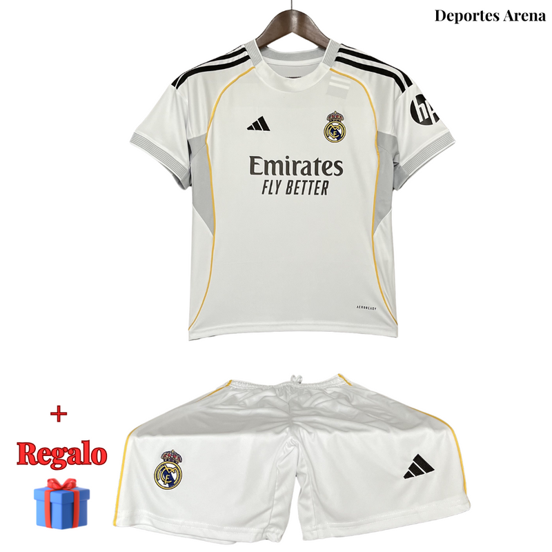 Kit Infantil Real Madrid I 25/26