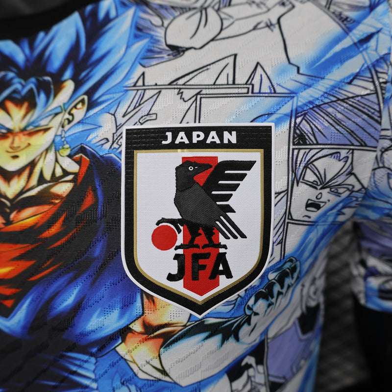 CAMISETA JAPÓN 24/25- DRAGON BALL GOKU AZUL (VERSIÓN JUGADOR)
