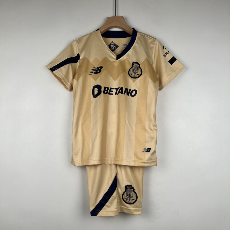 Kit infantil Away 23/24 - Amarelo