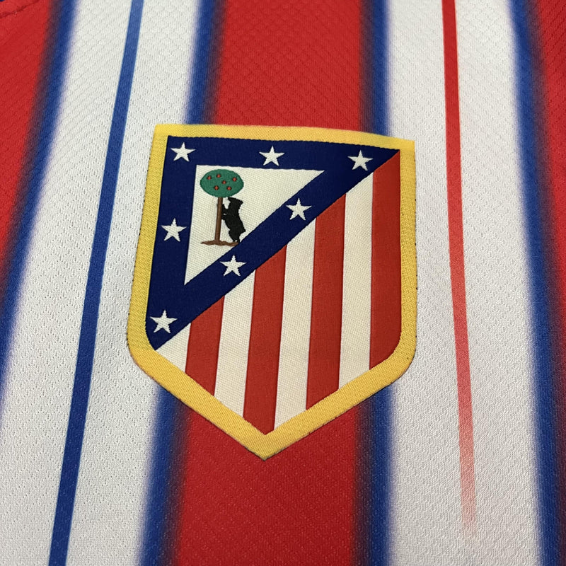 CAMISETA ATLÉTICO DE MADRID I 24/25 - ROJA Y BLANCA