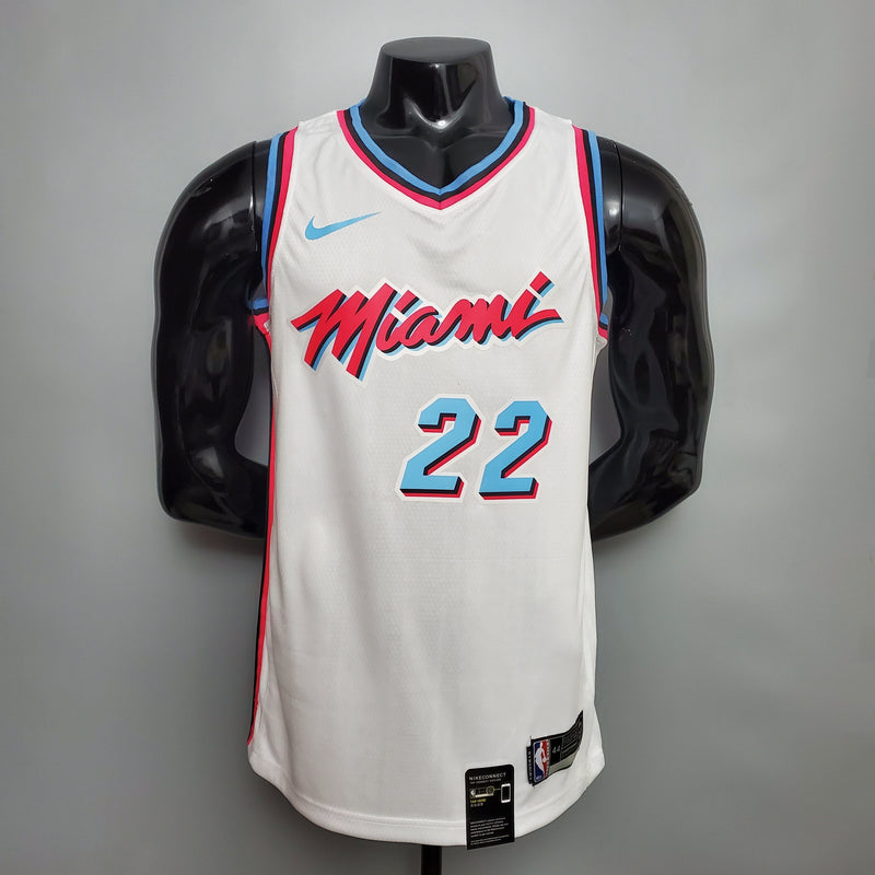 Regata Miami Heat Recognition Masculina - Branco