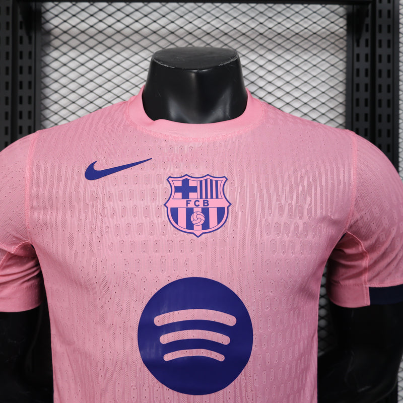 CAMISETA BARCELONA ROSA 25/26 HOMBRE (VERSIÓN JUGADOR)