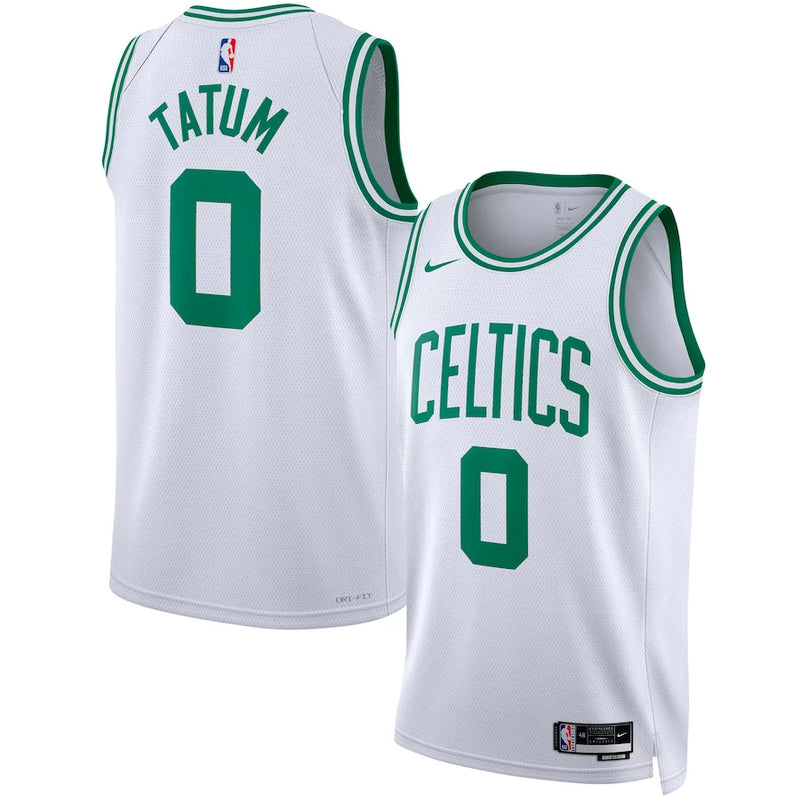 Camiseta NBA masculina de los Boston Celtics 22/23 White Swingman - Edición Icono.