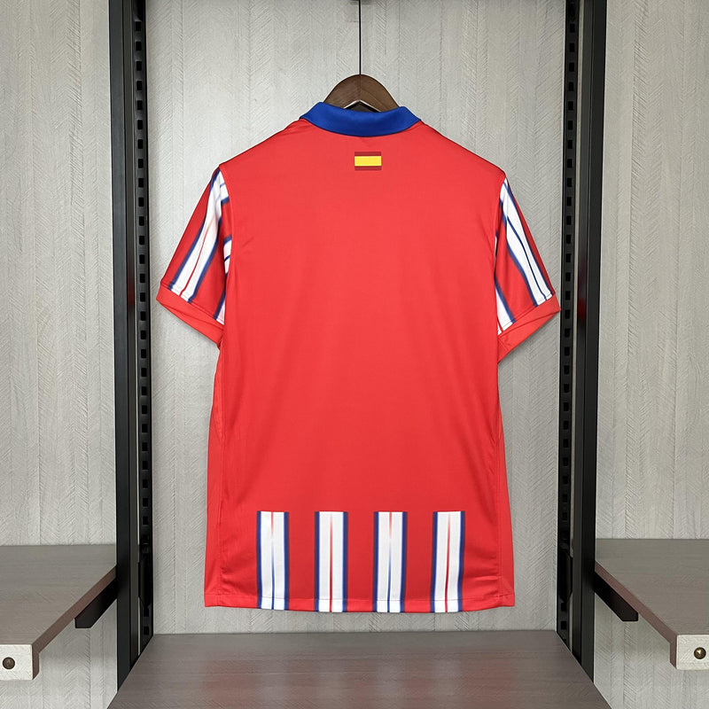 CAMISETA ATLÉTICO DE MADRID I 24/25 - ROJA Y BLANCA