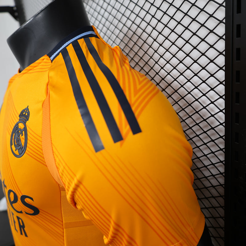 CAMISETA REAL MADRID II 24/25-NARANJA (VERSIÓN JUGADOR)