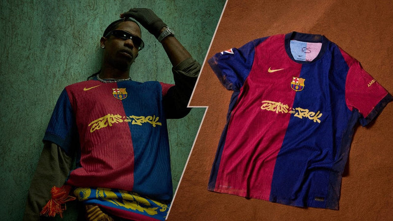 CAMISETA BARCELONA  25/26 -  EDICIÓN LIMITADA TRAVIS SCOTT