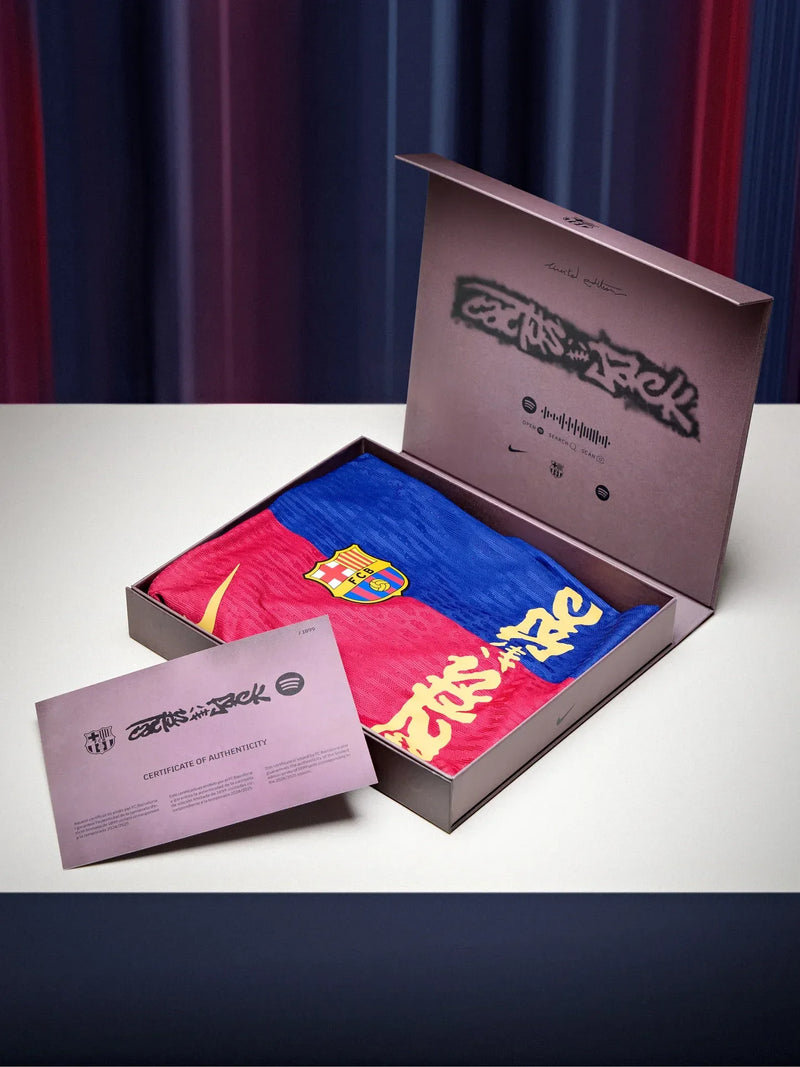CAMISETA BARCELONA  25/26 -  EDICIÓN LIMITADA TRAVIS SCOTT